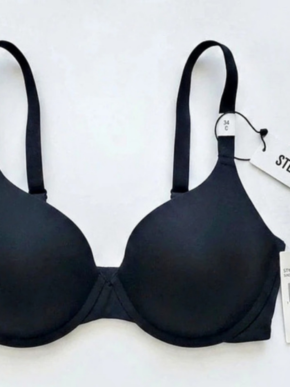 Steve Madden Black Bra Size 34C NWT